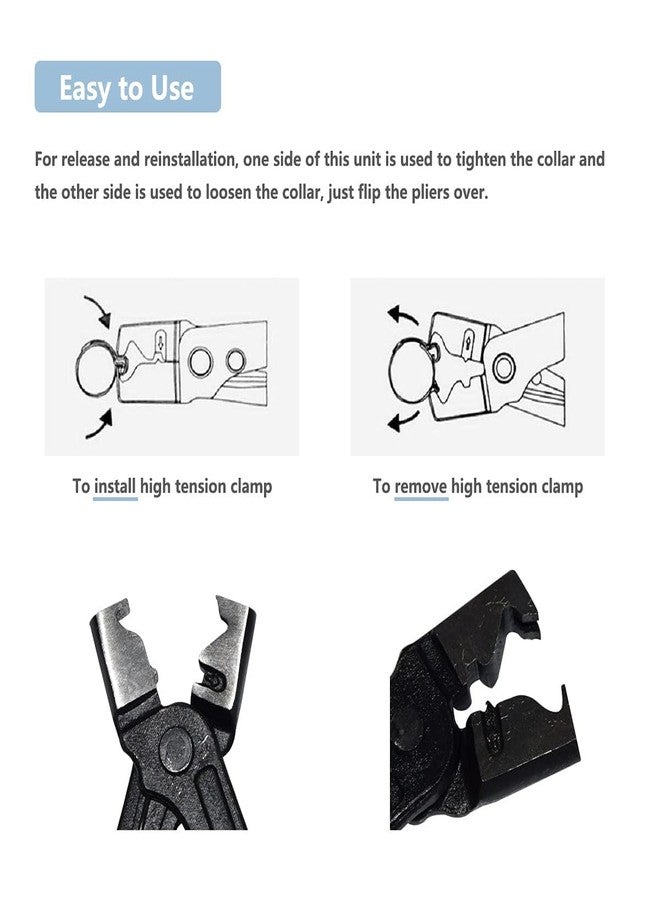 Keaa Hose Clamp Pliers Automotive Clic and Clic R Type Collar Plier CV Boot Clamp Pliers - Image 3